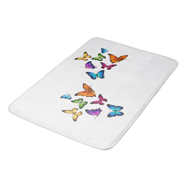 Alfombrilla De Baño "Mariposa", matemáticas únicas en baño (Angular)