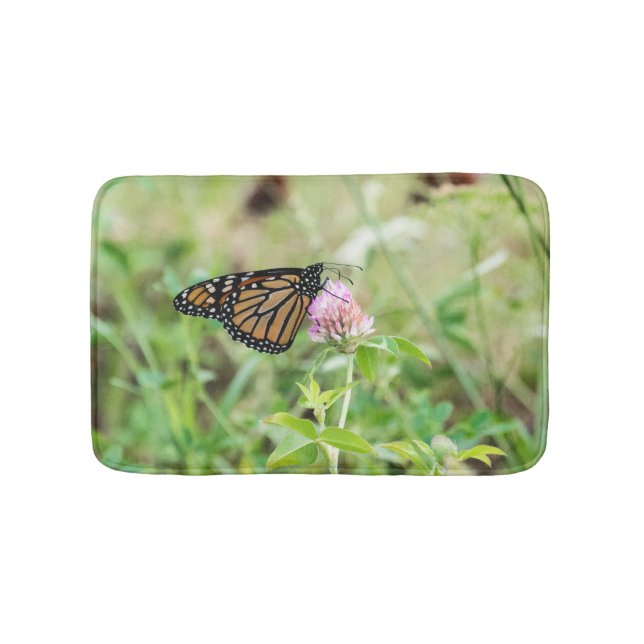 Alfombrilla De Baño Mariposa monarca (Anverso)