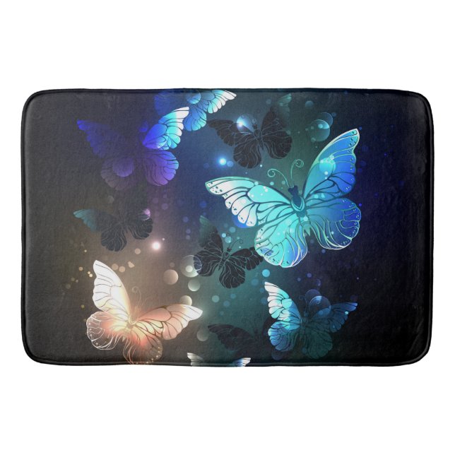 Alfombrilla De Baño Mariposa nocturna fluida (Anverso)
