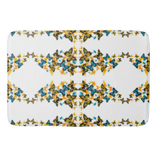 Alfombrilla De Baño Mariposas de estilos clásicos