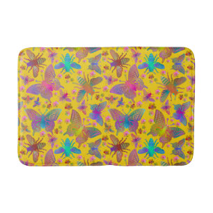 Alfombrilla De Baño Mariposas en ebullición en verano