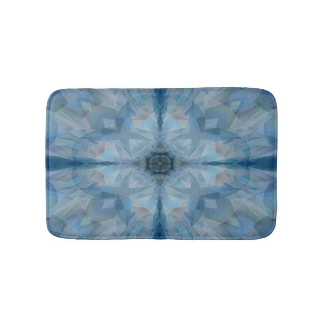 Alfombrilla De Baño Mariposas grises (Anverso)