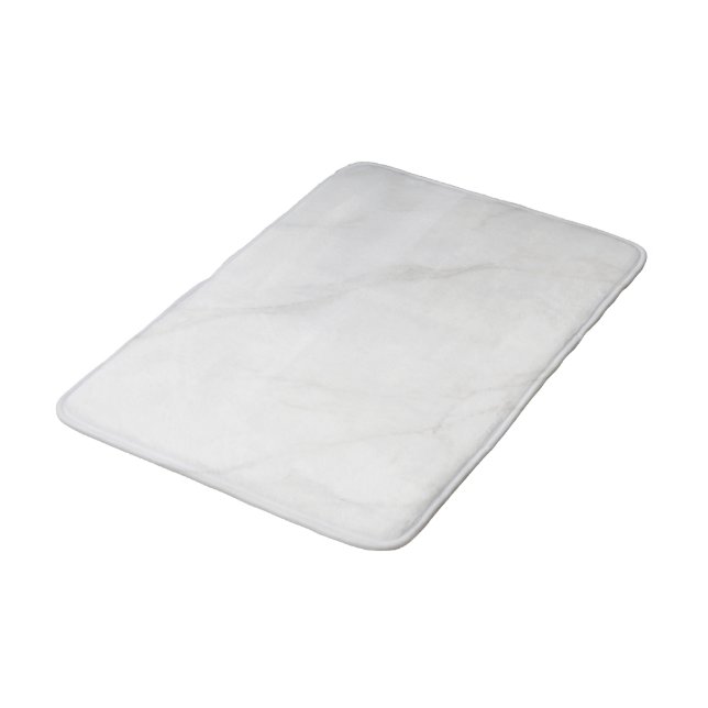 Alfombrilla De Baño Mármol Blanco (Angular)