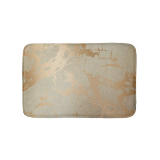 Alfombrilla De Baño Mármol elegante del oro