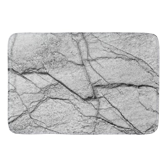 Alfombrilla De Baño Mármol Gris (Anverso)