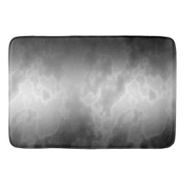 Alfombrilla De Baño Mármol negro del carbón de leña