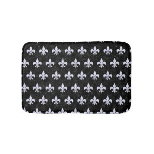 ALFOMBRILLA DE BAÑO MÁRMOL NEGRO ROYAL1 Y MÁRMOL BLANCO (R)