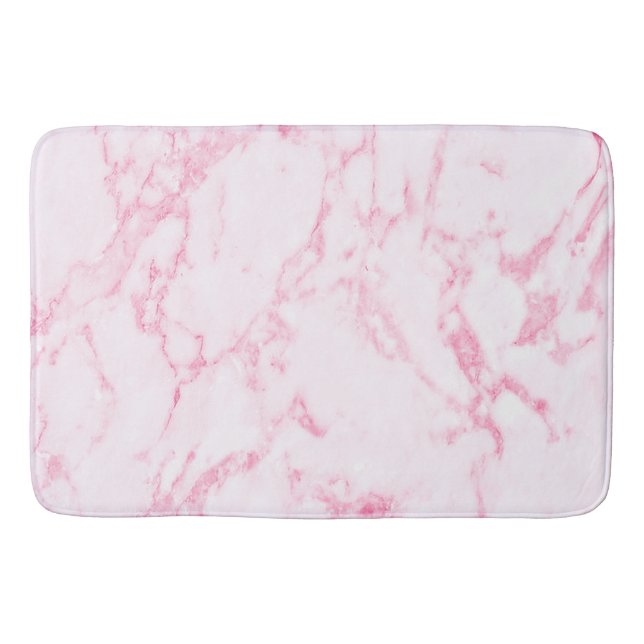 Alfombrilla De Baño Mármol rosa (Anverso)