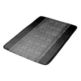 Alfombrilla De Baño Mármol y rayas del carbón de leña