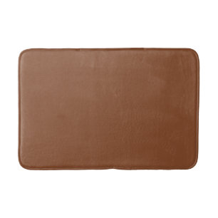 Alfombrilla De Baño Marrón sólido Umber