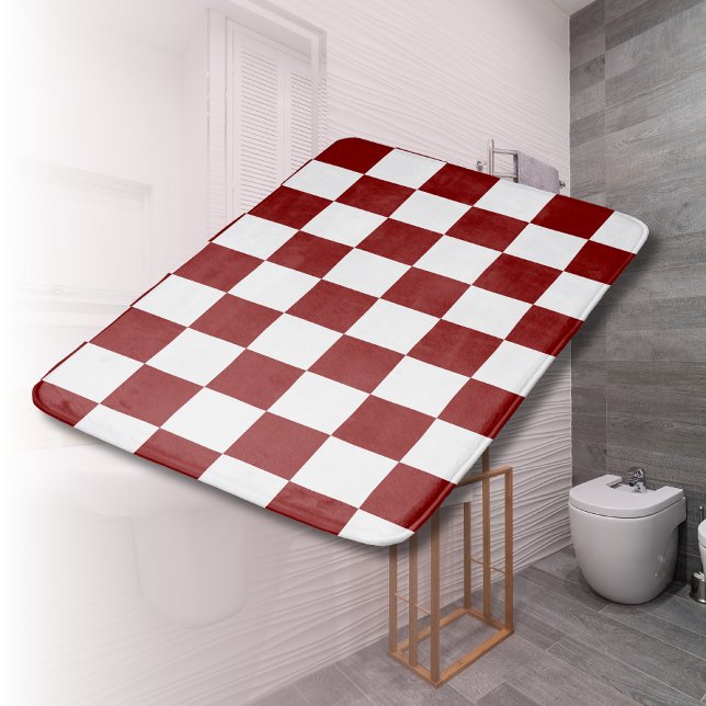Alfombrilla De Baño Marrón y cosecha blanca (Subido por el creador)