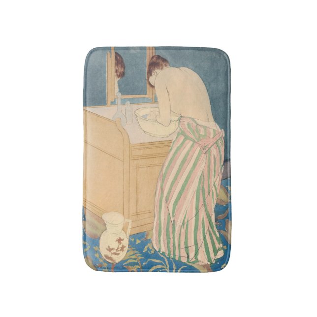 Alfombrilla De Baño Mary Cassatt - Baño femenino (Frente vertical)