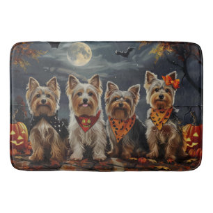 Alfombrilla De Baño Más Terrier Halloween Spooky