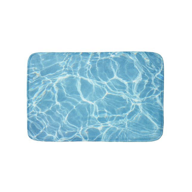 Alfombrilla De Baño Masa de baño de agua de piscina (Anverso)