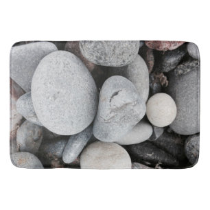 Alfombrilla De Baño Masa de baño de guijarros de piedra
