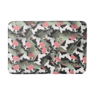 Alfombrilla De Baño Masa de baño de vacas