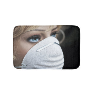 Alfombrilla De Baño Máscara protectora de virus de Corona