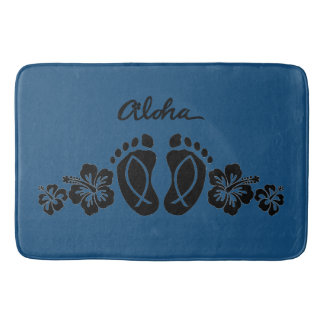 Alfombrilla De Baño Mat Bath Aloha