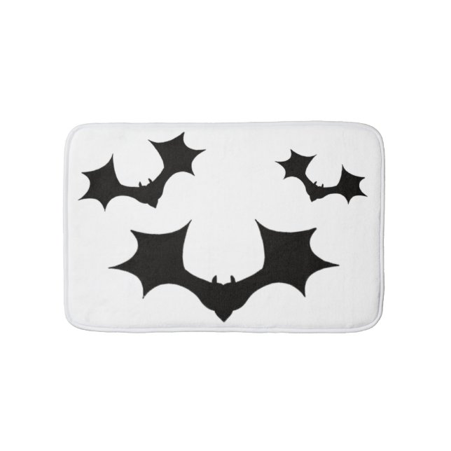 Alfombrilla De Baño Mat Bath Bats Volador (Anverso)