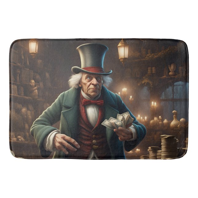 Alfombrilla De Baño Mat. Bath de Scrooge (Anverso)