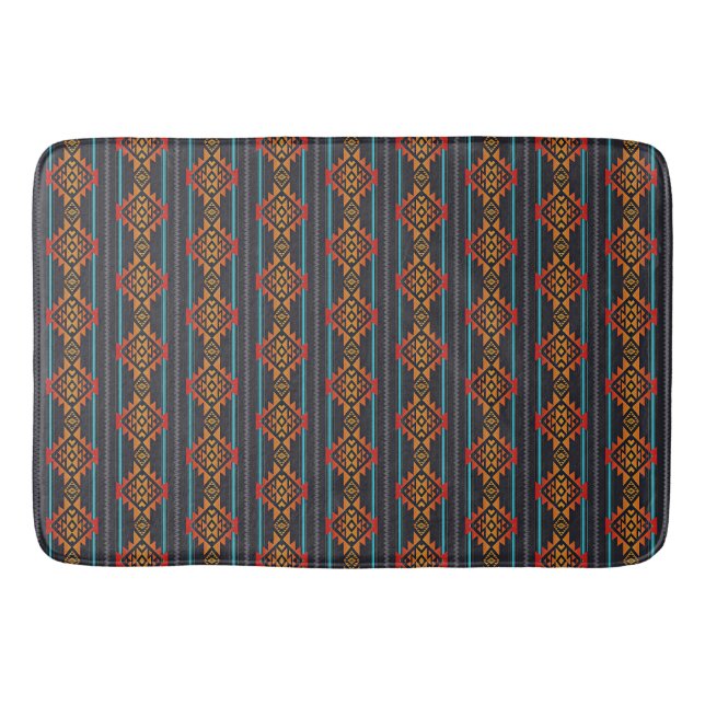 Alfombrilla De Baño Mat Bath Mat de diseño suroeste (Anverso)