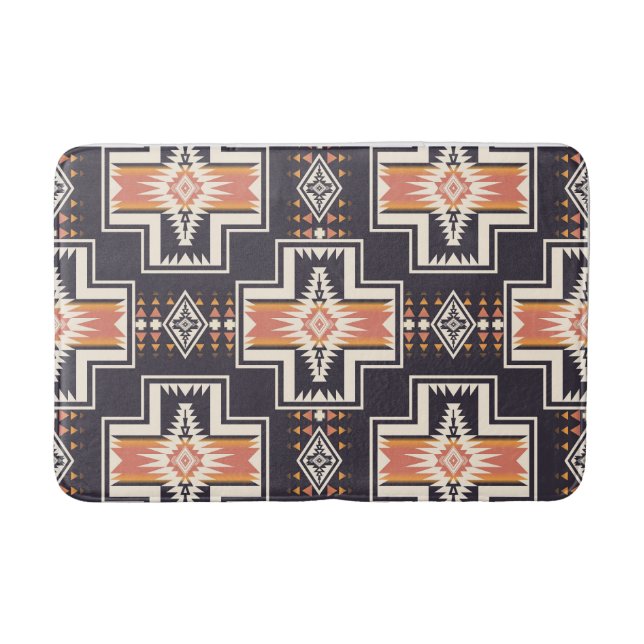 Alfombrilla De Baño Mat Bath Mat de diseño suroeste (Anverso)