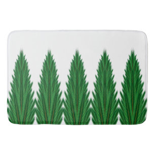 Alfombrilla De Baño Mat Bath Mat Mirrored Pines