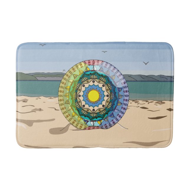 Alfombrilla De Baño Mat Bath Sunshine de verano (Anverso)