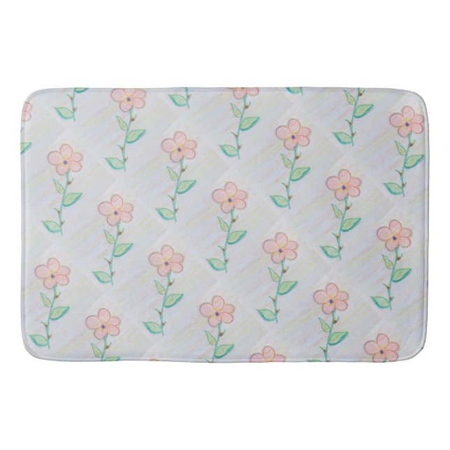 Alfombrilla De Baño Mat Con Pequeños Blogs (Anverso)