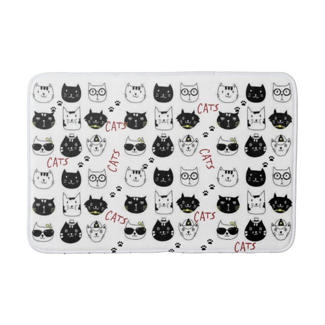 Alfombrilla De Baño Mat de baño Cat Kitten (Anverso)