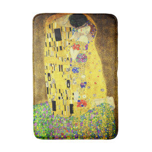 Alfombrilla De Baño Mat de baño con el beso de Klimt