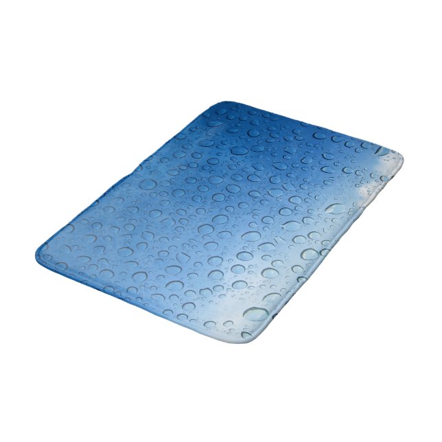 Alfombrilla De Baño Mat de baño con gotas de agua (Angular)