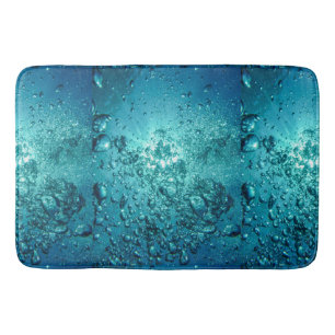 Alfombrilla De Baño Mat de baño con gotitas de agua