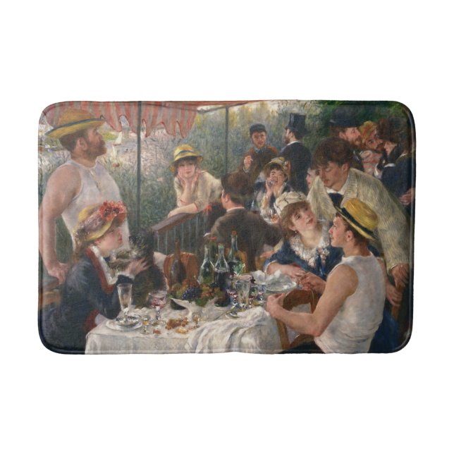 Alfombrilla De Baño Mat de baño con la impresión de Fiesta de Renoir e (Anverso)