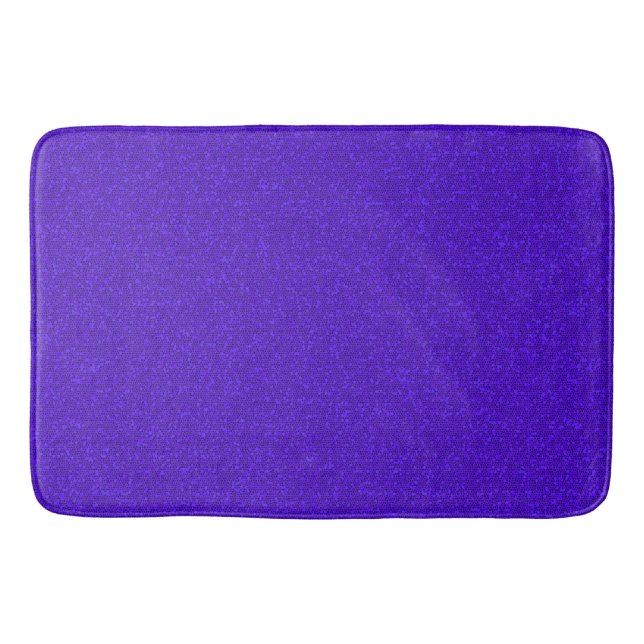 Alfombrilla De Baño Mat de baño con ruido morado (Anverso)