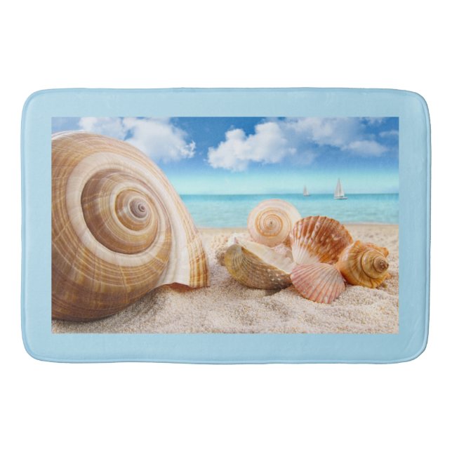 Alfombrilla De Baño Mat de baño/conchas marinas (Anverso)