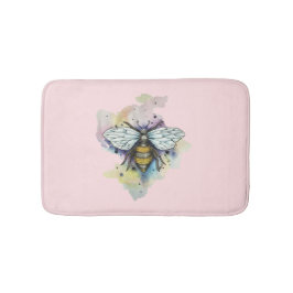 Alfombrilla De Baño Mat De Baño De Abeja Y Arcoiris