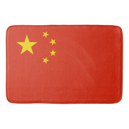 Alfombrilla De Baño Mat de baño de bandera china (China)