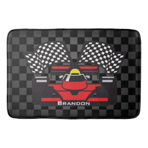 Alfombrilla De Baño Mat de baño de diseño de coches de Carreras