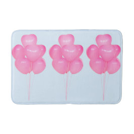 Alfombrilla De Baño Mat de baño de globos rosados