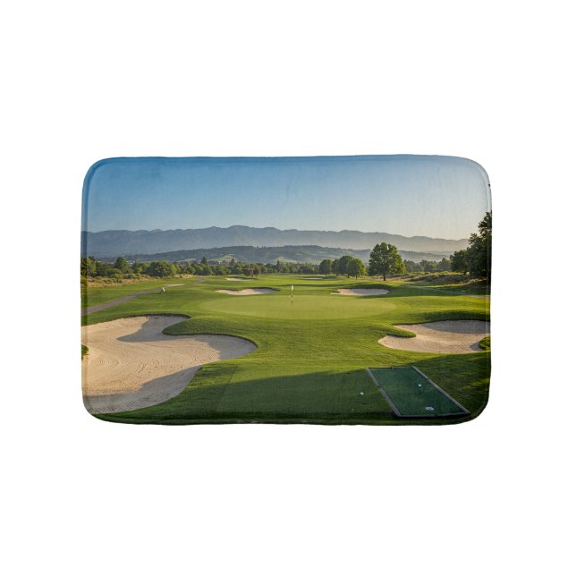 Alfombrilla De Baño Mat De Baño De Golf Para Jugadores De Golf (Anverso)