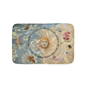 Alfombrilla De Baño Mat de baño de jardín cosmético
