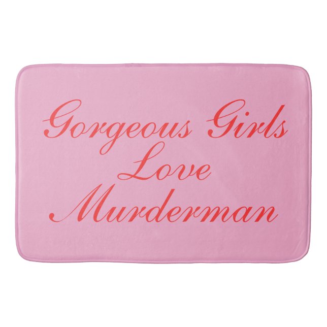 Alfombrilla De Baño Mat de baño de las mujeres (Anverso)