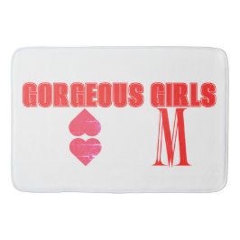 Alfombrilla De Baño Mat de baño de las mujeres