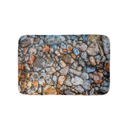 Alfombrilla De Baño Mat de baño de piedra colorida