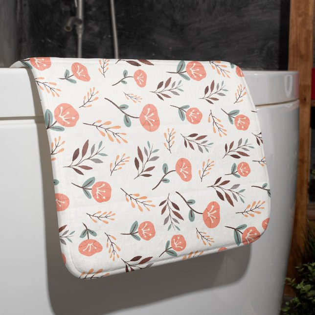 Alfombrilla De Baño Mat de Baño de Poppies Rojos - Estilo nórdico (Subido por el creador)