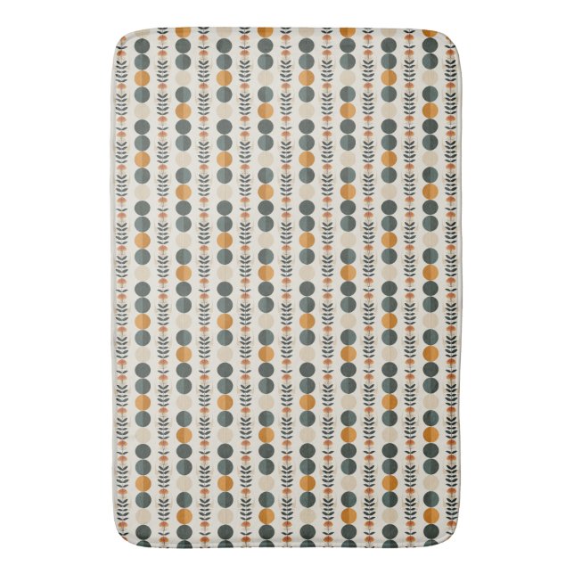 Alfombrilla De Baño Mat de baño del patrón Boho (Frente vertical)