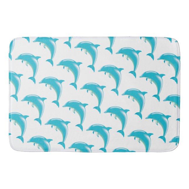 Alfombrilla De Baño Mat. de baño/delfines (Anverso)