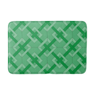 Alfombrilla De Baño Mat de baño - Diamantes entrelazados