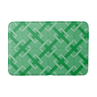 Alfombrilla De Baño Mat de baño - Diamantes entrelazados